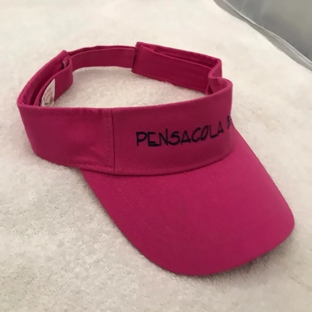 Shade Shack for Pensacola Beach Adjustable Pink Travel Visor